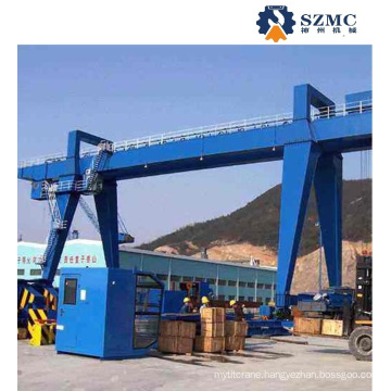 20 Ton 30 Ton 50 Ton Double Girder Electric Container Gantry Crane with Trolley for Dock, Port